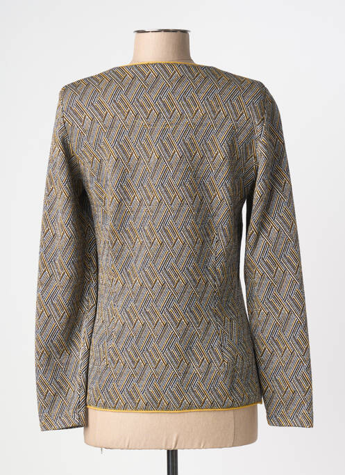 Veste casual col rond noir WEINBERG femme