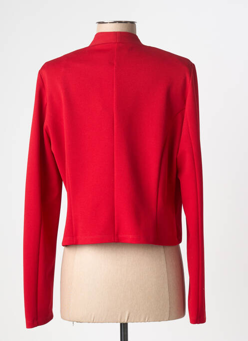 Boléro manches longues rouge GREGORY PAT femme