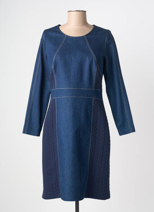 Robe mi-longue bleu MERI & ESCA femme