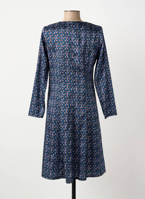 Robe mi-longue bleu GREGORY PAT femme