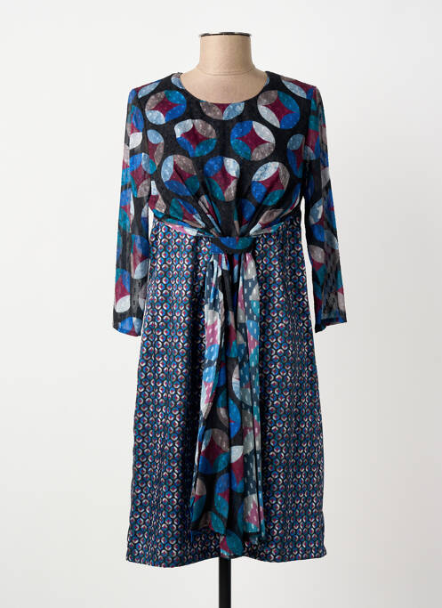 Robe mi-longue bleu MERI & ESCA femme