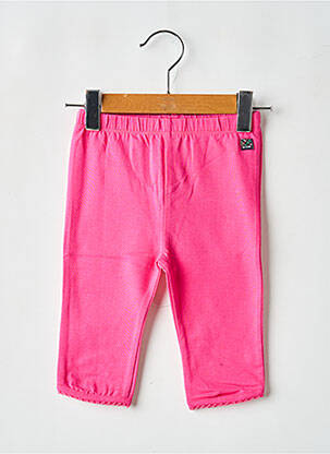 Legging stretch taille élastique rose ELLE EST OU LA MER fille