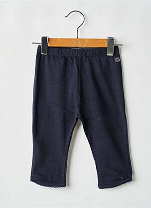Legging stretch taille élastique bleu ELLE EST OU LA MER fille