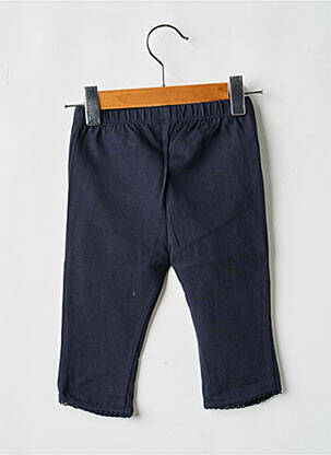 Legging stretch taille élastique bleu ELLE EST OU LA MER fille