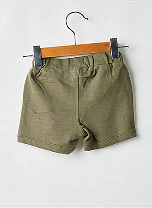 Short poches taille élastique vert ELLE EST OU LA MER garçon