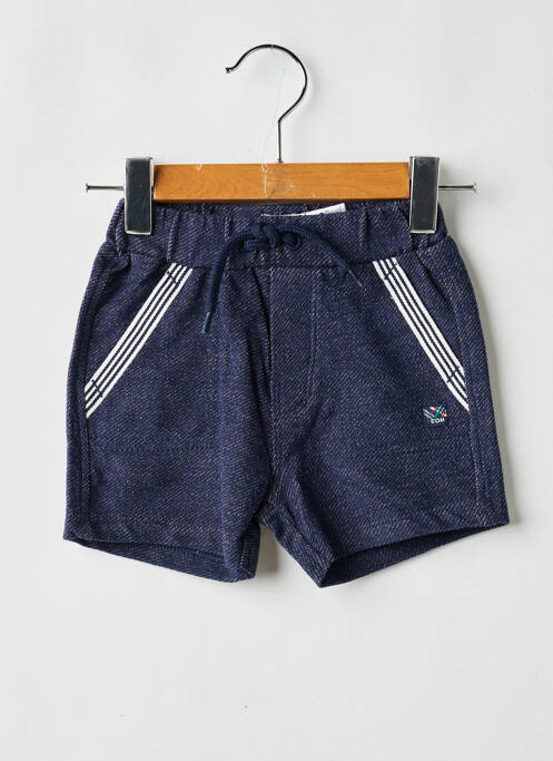 Short bleu ELLE EST OU LA MER garçon