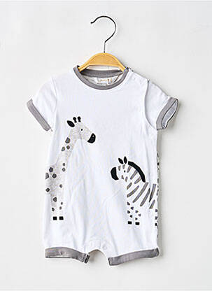Combishort imprimé animal manches courtes gris MAYORAL garcon