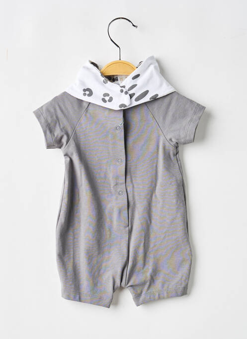 Combishort tissage jersey manches courtes gris MAYORAL garcon