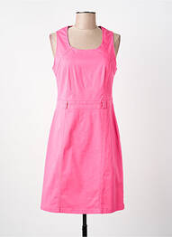 Robe mi-longue sans manche sans manche rose MERI & ESCA femme