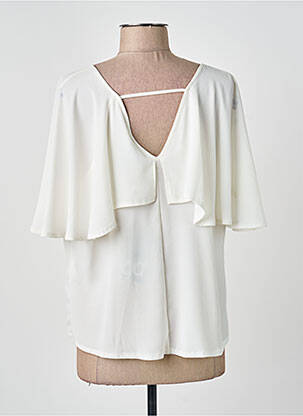 Top manches courtes manches courtes blanc GUY DUBOUIS femme