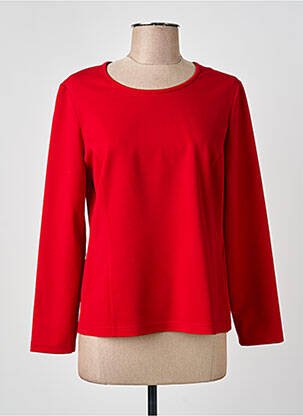 T-shirt manches longues manches longues rouge MERI & ESCA femme