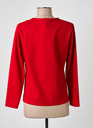 T-shirt manches longues manches longues rouge MERI & ESCA femme
