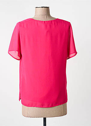 Top manches courtes manches courtes rose FRANCE RIVOIRE femme
