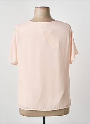 Top manches courtes manches courtes rose clair FRANCE RIVOIRE femme