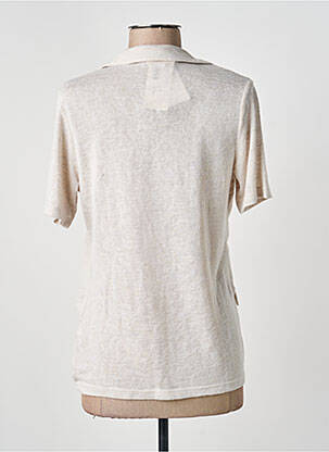 Top manches courtes manches courtes beige MERI & ESCA femme