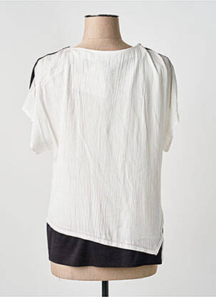 Top manches courtes manches courtes blanc MERI & ESCA femme