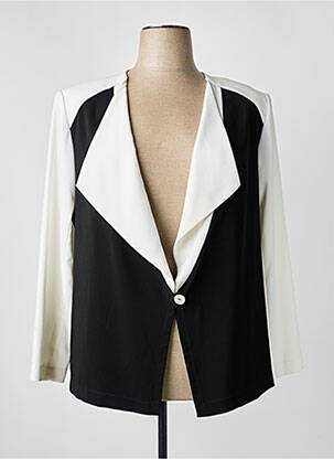 Veste casual coupe droite noir JUMFIL femme