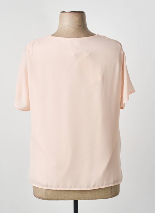 Top manches courtes manches courtes rose clair FRANCE RIVOIRE femme