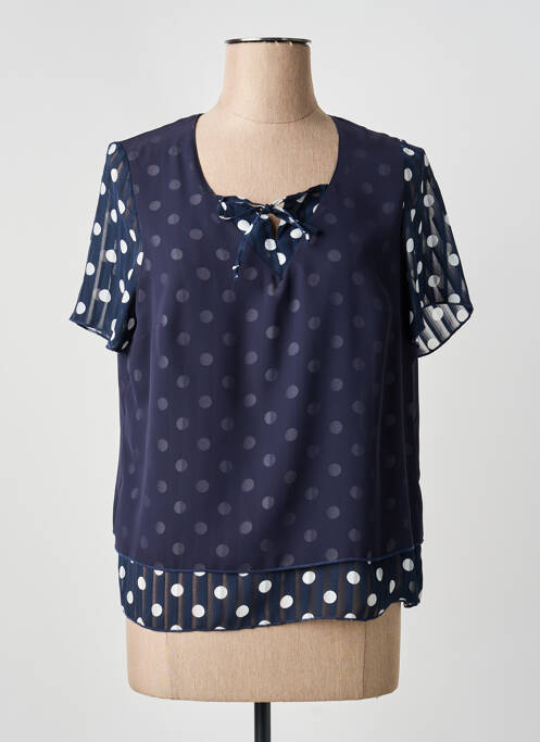 Blouse bleu GUY DUBOUIS femme