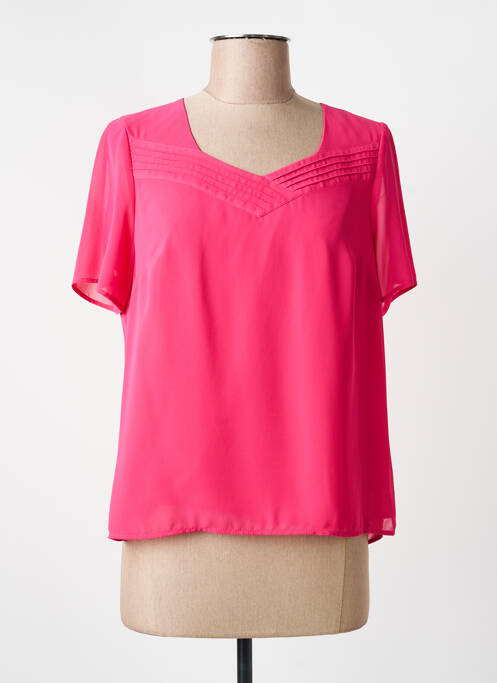 Top rose GUY DUBOUIS femme