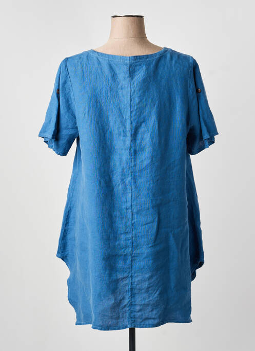 Tunique manches courtes bleu MERI & ESCA femme