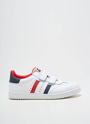 Baskets semelle amovible talon plat jusqu'à 3cm blanc TITANITOS femme