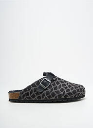 Mules/sabots talon plat jusqu'à 3cm gris EMMA femme