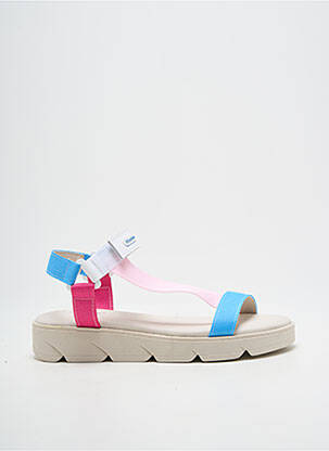 Sandales/nu pieds bout ouvert talon plat jusqu'à 3cm bleu TITANITOS femme