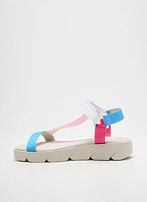 Sandales/nu pieds bout ouvert talon plat jusqu'à 3cm bleu TITANITOS femme