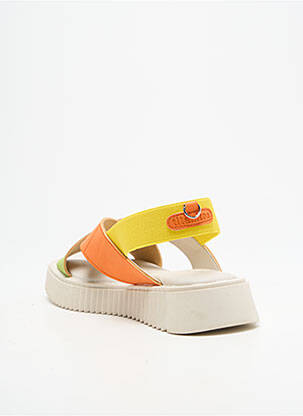 Sandales/nu pieds bout ouvert talon plat jusqu'à 3cm vert TITANITOS femme
