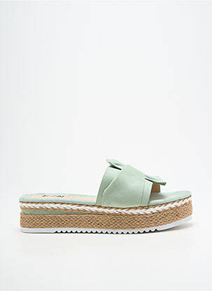 Mules/Sabots vert ELUE PAR NOUS femme