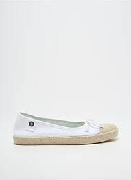 Ballerines bout rond talon plat jusqu'à 3cm blanc TITANITOS femme