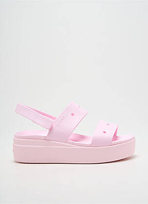 Sandales/nu pieds talon compensé talon de 4 à 6cm rose CROCS femme