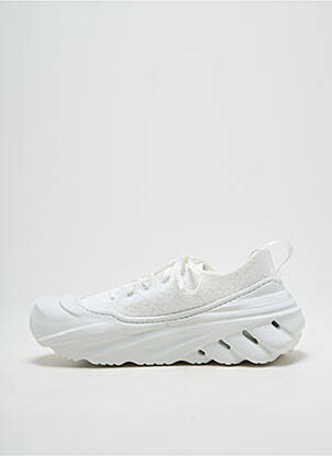 Baskets bout rond bout rond blanc CROCS unisexe