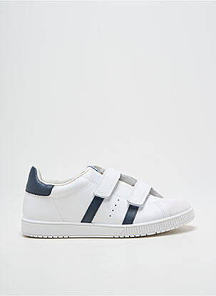 Baskets semelle amovible talon plat jusqu'à 3cm blanc TITANITOS femme