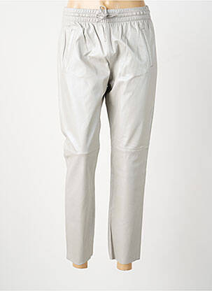 Pantalon chino taille normale taille normale gris OAKWOOD femme