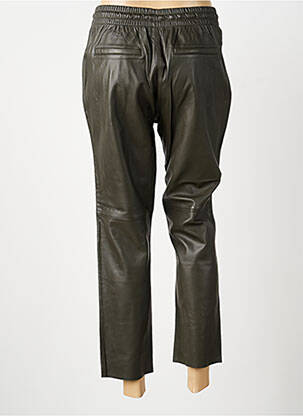 Pantalon chino taille normale taille normale vert OAKWOOD femme