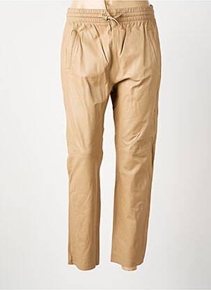 Pantalon chino taille normale taille normale beige OAKWOOD femme