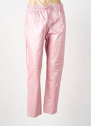 Pantalon chino taille normale taille normale rose OAKWOOD femme