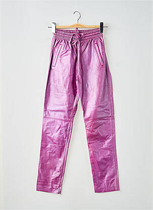 Pantalon chino taille normale taille normale violet OAKWOOD femme