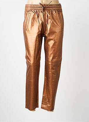 Pantalon chino orange OAKWOOD femme