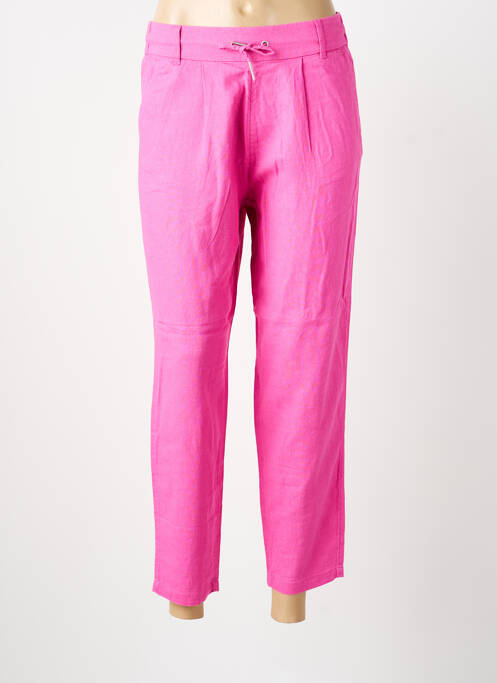Pantalon 7/8 rose ONLY femme