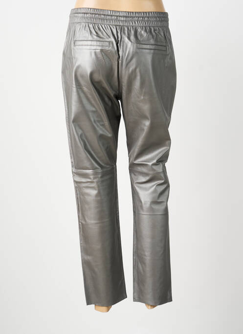 Pantalon chino argent OAKWOOD femme