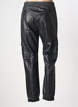Pantalon cargo taille haute taille haute noir OAKWOOD femme