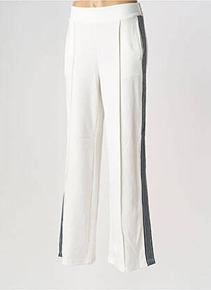 Jogging stretch taille normale blanc AN' GE femme