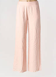 Pantalon large tissage crêpe taille normale rose SCARLET ROOS femme
