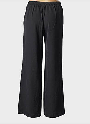 Pantalon flare taille élastique taille normale noir EMA BLUE'S femme