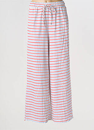 Pantalon large poches taille normale rouge THE CORNER femme