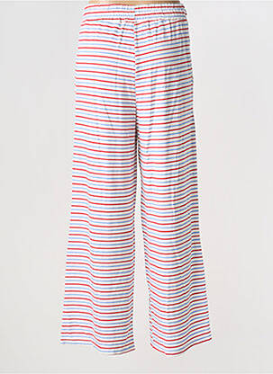 Pantalon large poches taille normale rouge THE CORNER femme