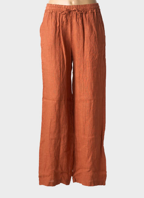 Pantalon large orange NINETTE femme